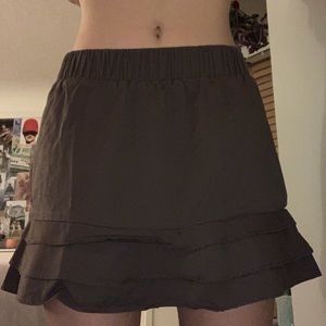 BCBG brown mini skirt